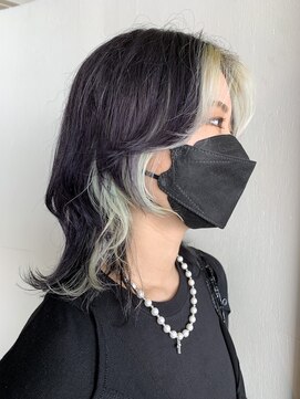 ミルク(MILK) wolf cut/inner color