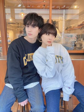 ルービック 豊中(Rubik's) 大人ショートボブ×スパイラルマッシュ[カップルクーポンあり]