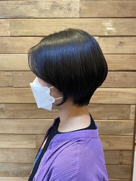 ココチヘアーサロン 丸みショートボブ
