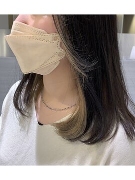 ミル(mill) 【mill hair 石橋】インナーカラー／アイロン仕上げ