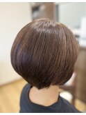 白髪ぼかしハイライト