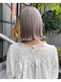 ホワイティアッシュ_ぶつ切りボブ_ミルクティアッシュ_4