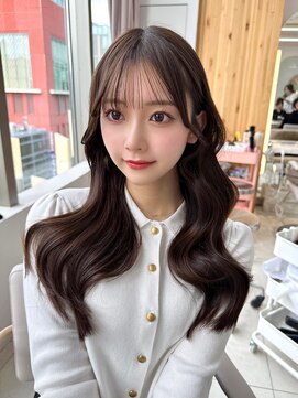 アフロートリノ(AFLOAT Leino) 大人可愛い韓国ヘア くびれヘア 似合わせ顔まわりカット#