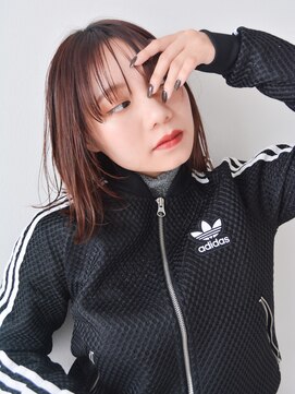 ユニカバイミリー(unica by milly) 【unica緑地公園】外ハネショートボブミディアム顔周りレイヤー