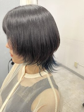 アオアクア バイ グルグル 小岩店(ao akua by GULGUL) .ウルフインナー×blue.