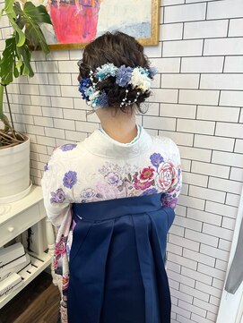 リール(THE RIRE.) ＊THE  RIRE.  袴×ボブ和装ヘアアレンジ＊