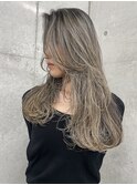 【地毛ハイライト】