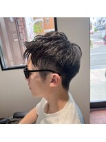 グリット オオサカ(GRIT osaka)&nbsp;波巻きスパイラルパーマメンズマッシュパーマツイストパーマ