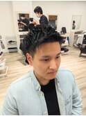 メンズショートグラデーションカット