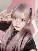 ホワイトラベンダー/バージンレミーエクステ60枚/髪質改善