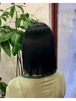 アン(Hair make un)&nbsp;ネイビーブルー