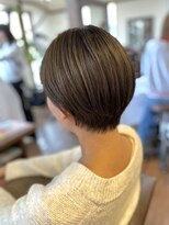 美容室 ルチア ハワイ(Luccica HAWAII) 【luccicaＨＡＷＡＩＩ/森麻乃】丸みショート
