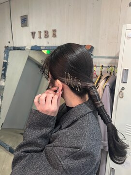 バイブアンドアネックス(VIBE & ANNEX) 【★AOI★】タイトスタイル/シニヨン/横浜/石川町/元町