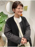 オン眉丸みショート/osumi
