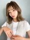 ネオリーブエム(Neolive em;)の写真/[似合わせカット+顔周りストレート¥9000]女性らしさと小顔効果◎韓国風の顔周りカットが大人気★