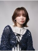 ナチュラルなくびれミディで柔らか印象