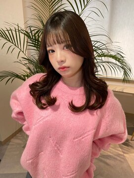 エミィ(emii.) レイヤーカット/顔まわりカット/ブラウン