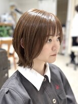 アルクバイネオリーブ 荻窪店(arc by neolive) 荻窪/ミニウルフ/ホワイトグレージュ/デジタルパーマ/小顔