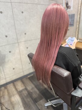 ルフレ 新宿歌舞伎町店(Reflet) プルエクステ/取り付けたままカラー/ピンク