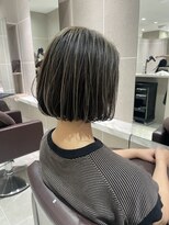 クララ ヒロシマセカンドフロア(CLALA Hiroshima 2nd floor)&nbsp;スタイリスト田邉ミニボブ