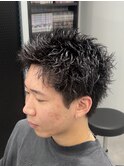王道スパイキーショート