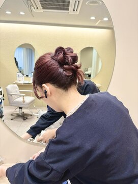 ランリ 金山 名古屋(Ranri) 【お団子アレンジ】　金山/名古屋/ヘアセット