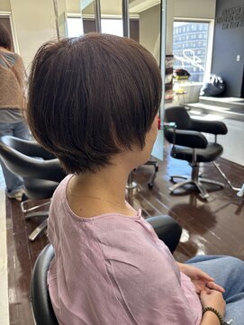 シャンプーボーイエイムス(SHAMPOO BOY aims) 大人オリーブマッシュショート