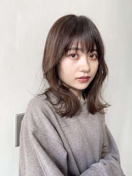ハルキ ミナト ジャパン フクオカ(HARUKI MINATO japan FUK) 【大人ミディアムヘア】顔まわりレイヤー20代/30代
