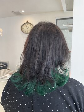 ヘアメイク ルエル(Hair Make Ruelle) インナーカラー/ブリーチカラー/レイヤーカット