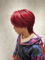 マアムジー 笹塚店(ma'am Zee) 【ma'am Zee SHINOHARA】1ブリーチレッド!!