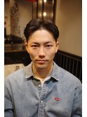 新宿/ショートセンターパート/大人ヘア