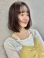 ロンドネートゥル 新潟(Lond naitre)&nbsp;ダークアッシュ/似合わせカット/レイヤーカット(新潟/万代）