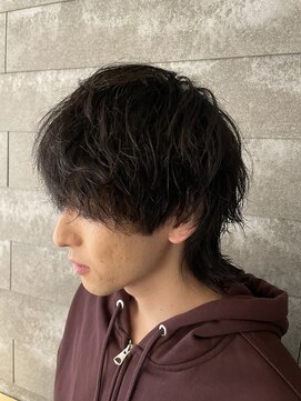 ニアウ 伊勢崎連取店(Niau) メンズマッシュツイストスパイラルパーマ