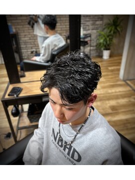 ザック(ZAC) 無造作ピンパーマ