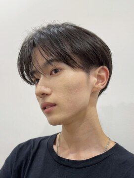 アフロート ギンザ(AFLOAT GINZA) 中性的2wayシースルーマッシュヘア 20代30代