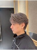 <ゲスト>毛流れフェザーマッシュ x シルバーグレージュ