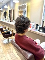 ヘアーメイクロージー 八軒店 (HAIR MAKE ROSY)&nbsp;硬毛直毛でもしっかりかかるメンズショートパーマ