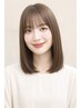 【猛暑対策にも◎】前髪ストレート+カット+Tr 通常11,700→¥9,000