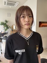 ランフィー(ramphy)&nbsp;透明感カラーボブ◎