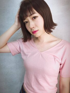 ヘアーメイクチック(HAIR MAKE CHiC) ネイビーアッシュ