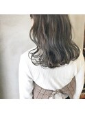 ブリーチ無し!ミントグレー♪