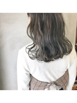 ミント(mint) ブリーチ無し!ミントグレー♪