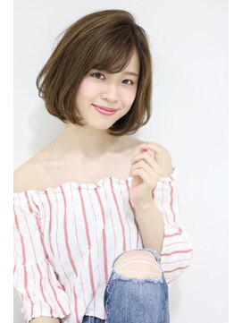 サンク ドリームプラザ店(CINQ) 【CINQ】大柳 大人可愛いフェミニンボブ