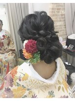 ヘアアンドケア エジェリラボ(hair&care egerie lab)&nbsp;ふんわりシニヨン◎20代30代40代50代