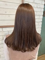 シェリール 八千代台駅(CHERIR)&nbsp;イヤリングカラー☆ショコラベージュ×ベリーベリーピンク