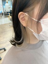 アイビー 吉祥寺(aivee) 【インナーカラー】お洒落ゴールドベージュ×ボブレイヤー