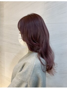 アージェガーデン(AGEE GARDEN) パープルピンクベージュ チェリーピンク