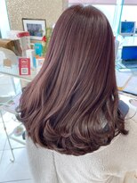 ヘアメイク マリア 福岡天神西通り(hair make MARIA) 艶々ラベンダーブラウン