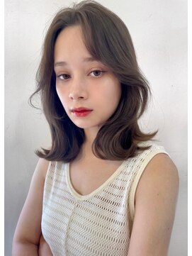 レイラバイアフロート 吉祥寺(Lila by afloat) くびれヘア/グレージュ/フェイスレイヤー