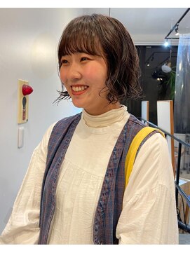 ポーズ(PAUSE) 大阪　梅田　巻き髪風パーマ